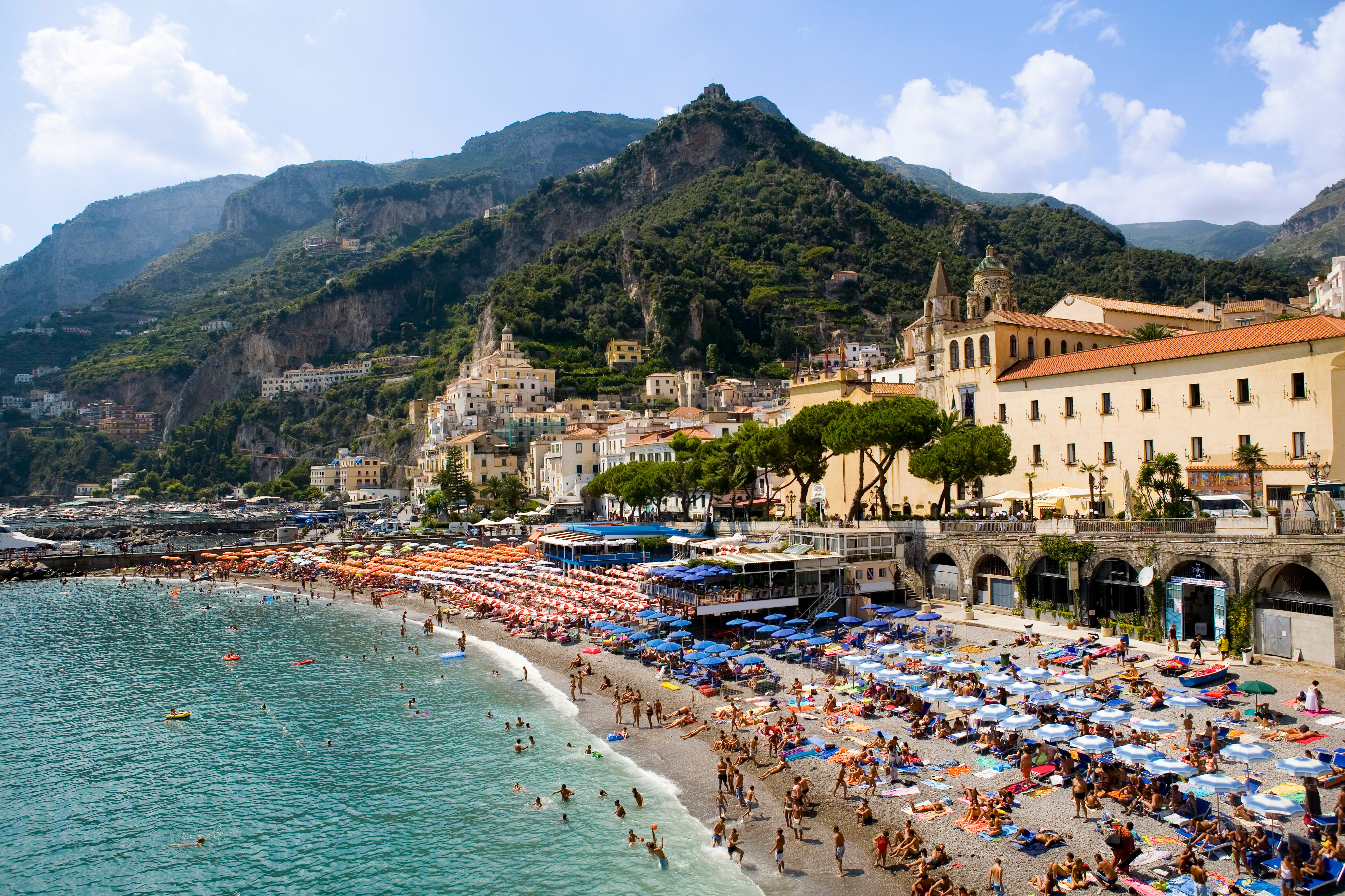 Hidden coves of the Amalfi Coast